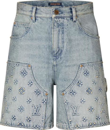 louis vuitton shorts womens|Louis Vuitton denim shorts.